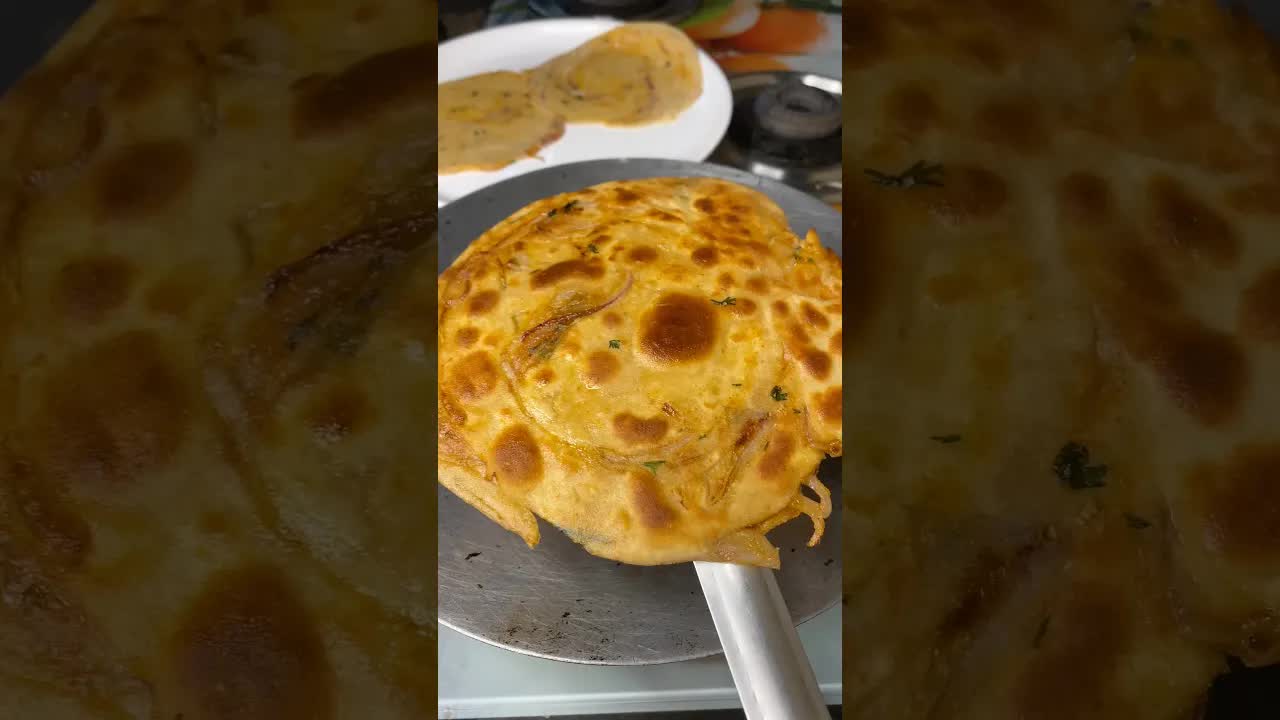 পেঁয়াজের পরোটা বানানোর সহজ রেসিপি