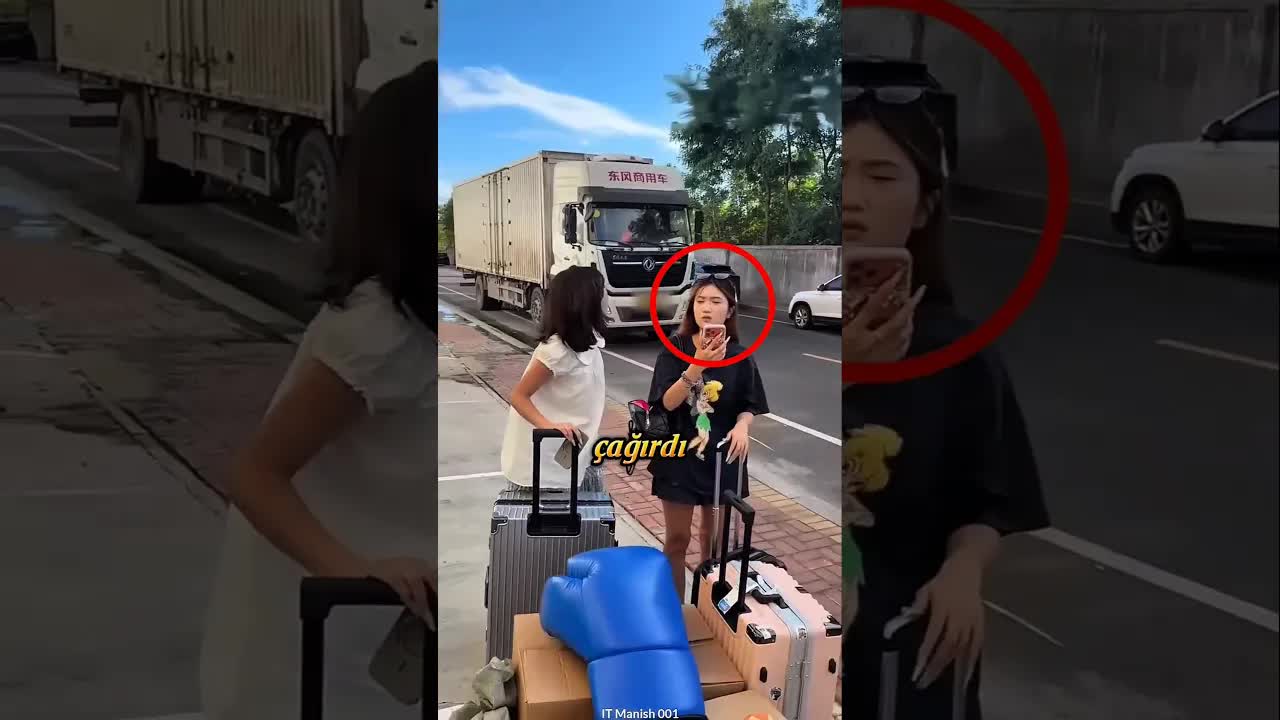 Taksi Yerine Dev Kamyon Geldi