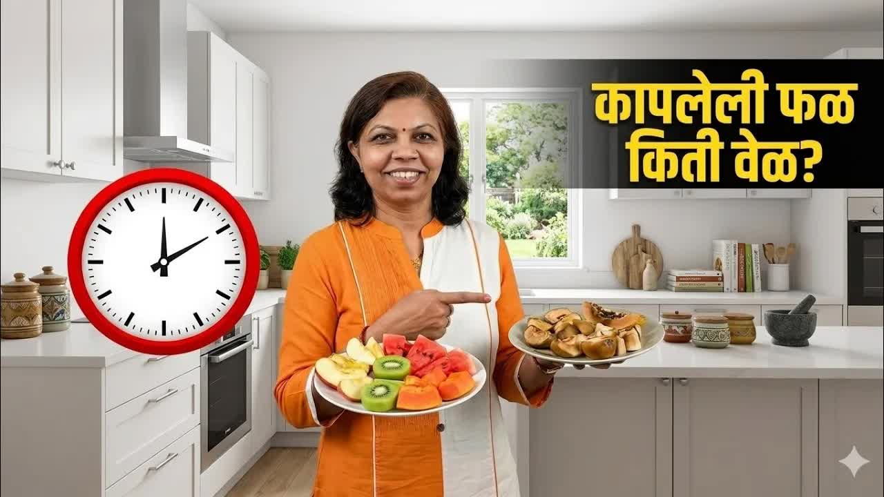 कापलेली फळं किती वेळात खावी?