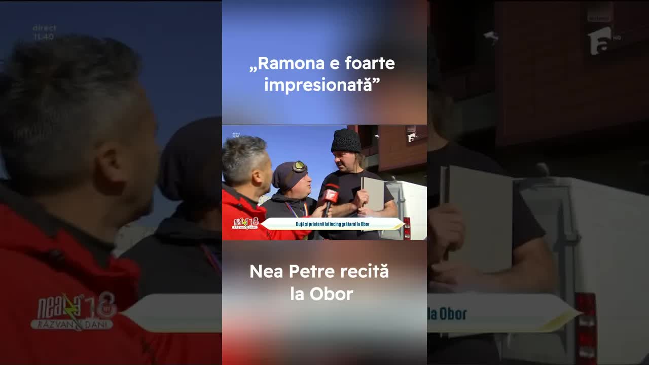 Nea Petrecă citește poezie la Antena Play