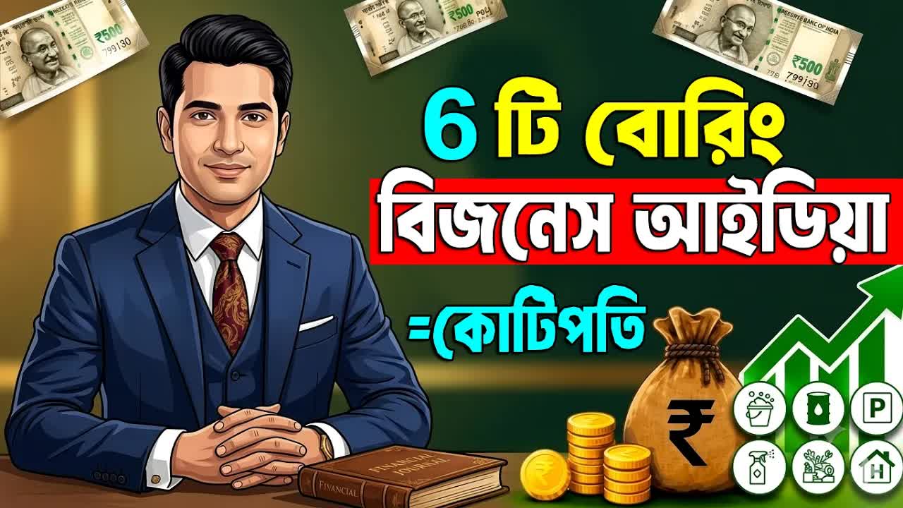 ৬টি বোরিং বিজনেস আইডিয়া যা আপনাকে ধনী করবে