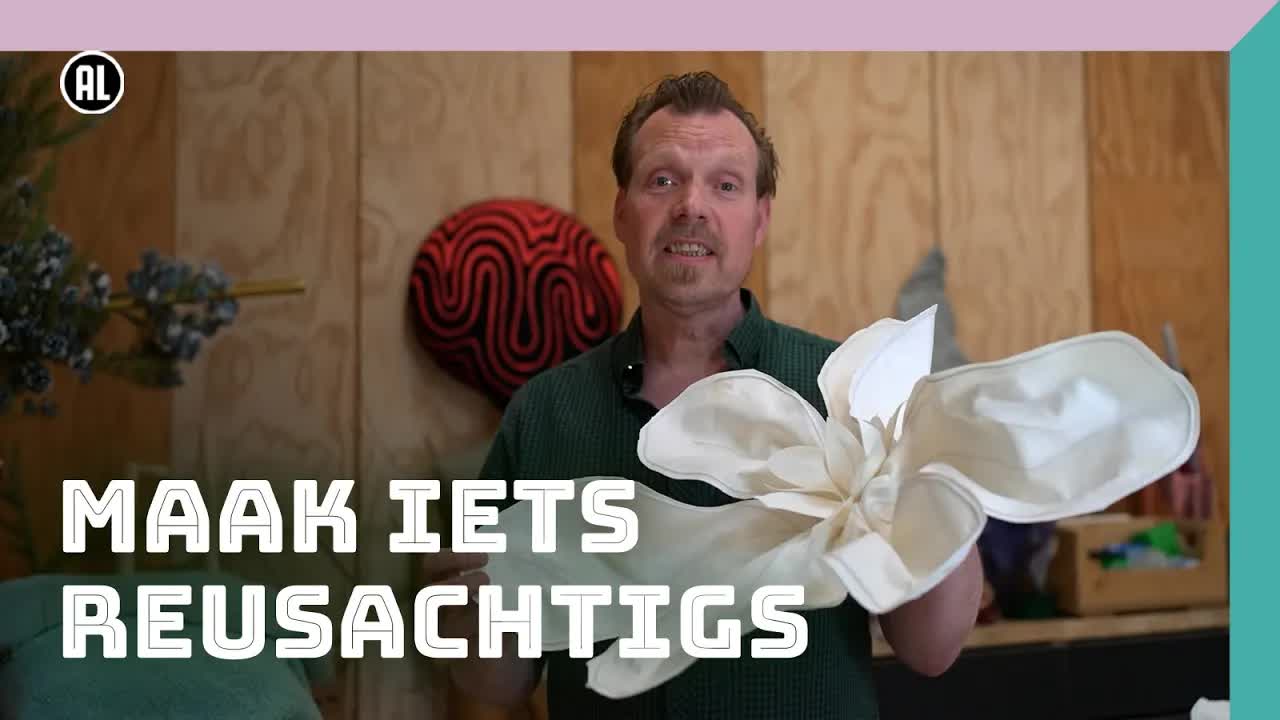 Hoe maak je een reusachtige bloem?