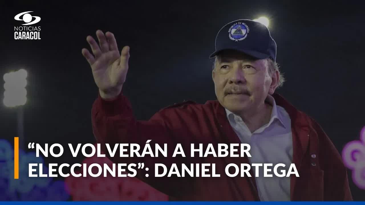 Ortega anuncia fin de elecciones en Nicaragua