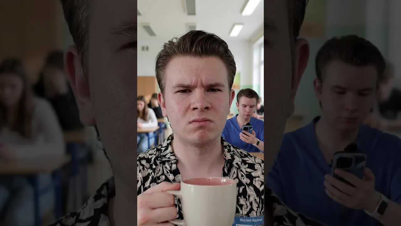 Pov: ostatni tydzień szkoły