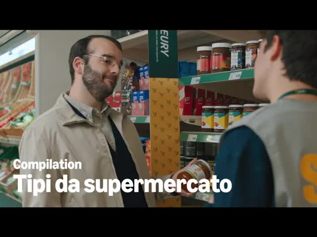 Tipi di persone al supermercato