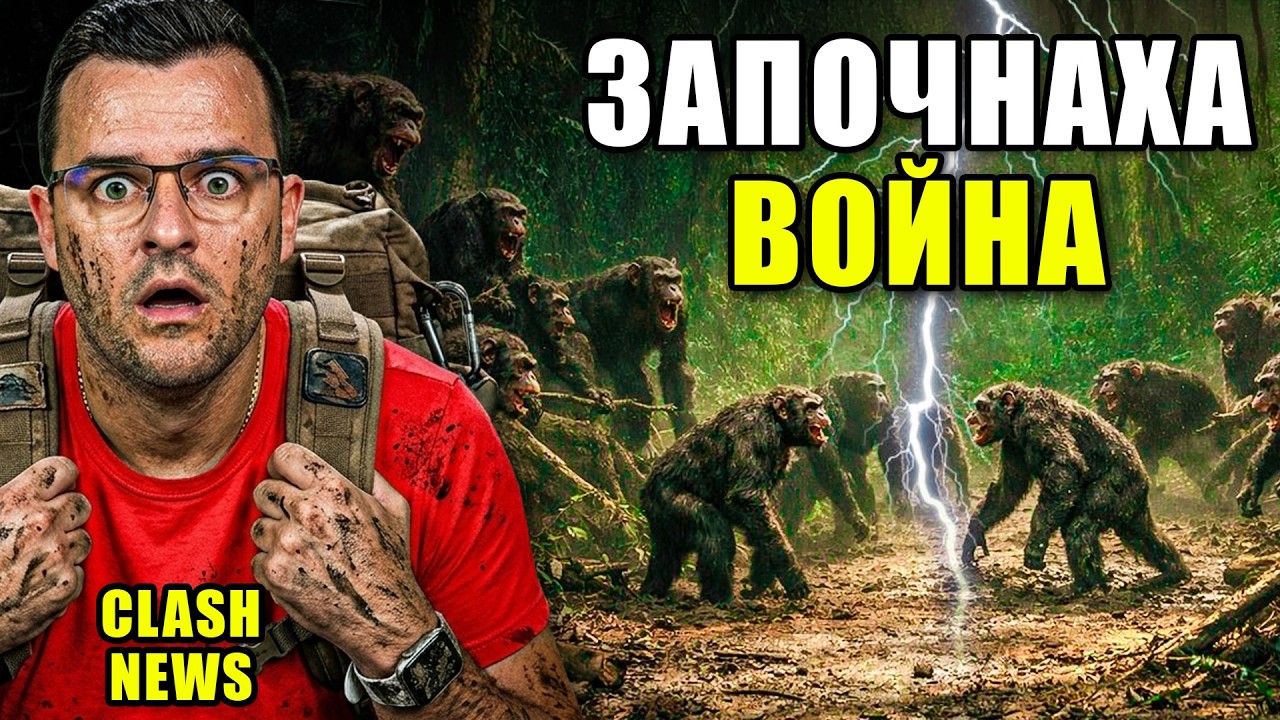 Странни новини: Шимпанзета воюват и тайни технологии на ЦРУ