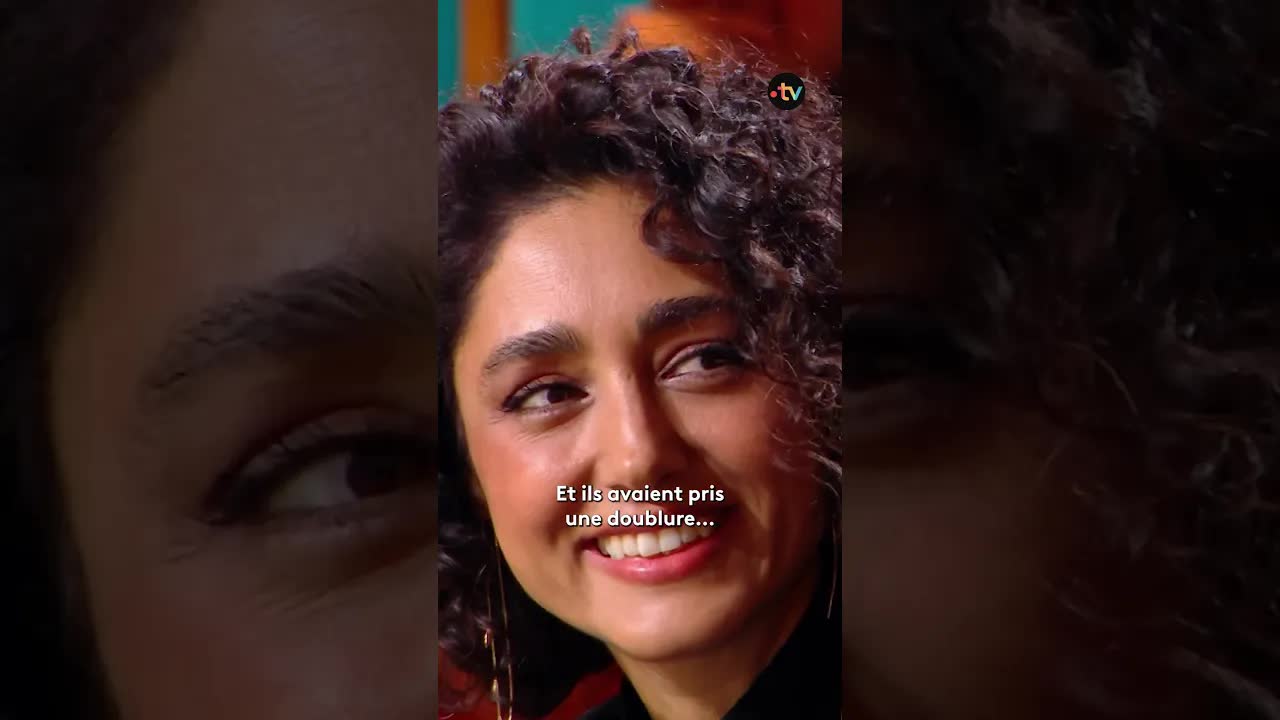 Golshifteh Farahani et le petit train de Montmartre
