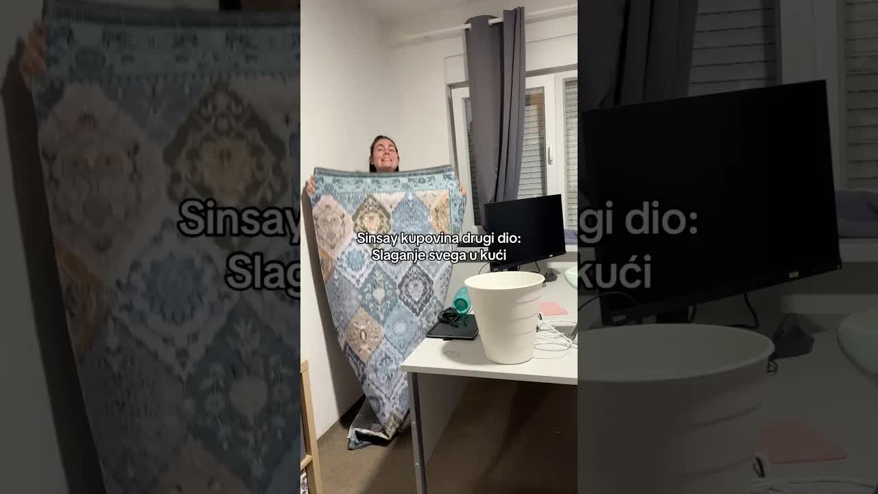 Preuređenje stana i slaganje novih sinsay stvari