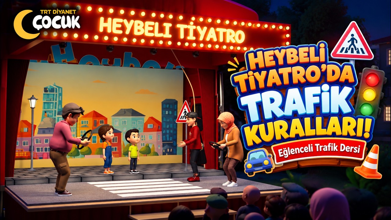 Çocuklar İçin Eğlenceli Trafik Kuralları Dersi