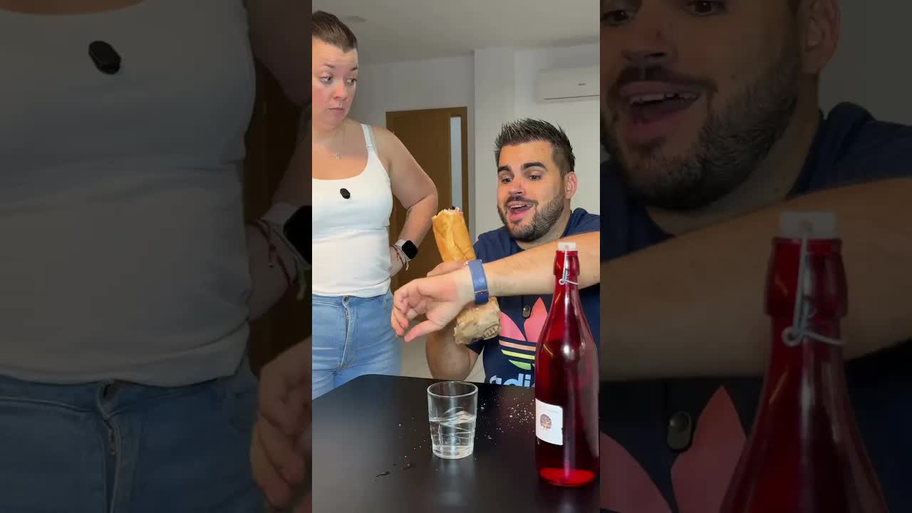 Es broma, solo estoy almorzando