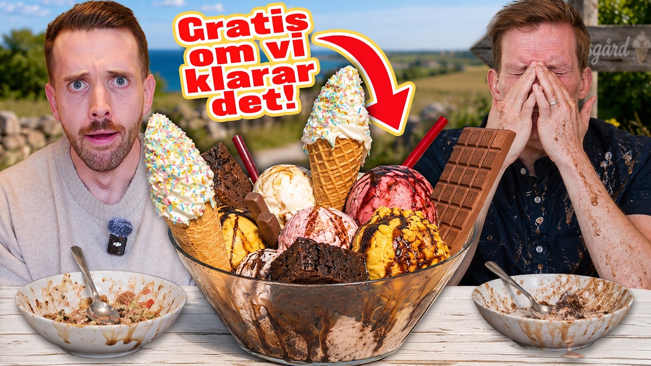 Utmaningen på Sveriges största glassgård