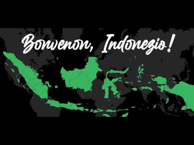 Bonvenon al la nova Indonezia Sekcio de TEJO