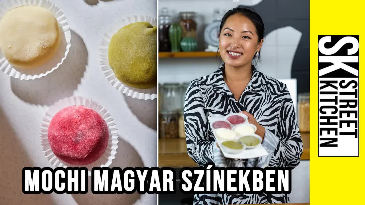 Mochi készítése magyar színekben