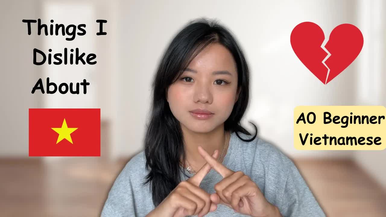 Những điều mình không thích ở Việt Nam