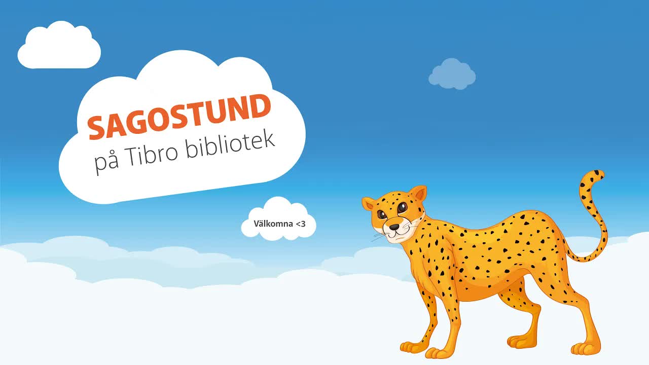 Sagostund: Leoparden och musikinstrument
