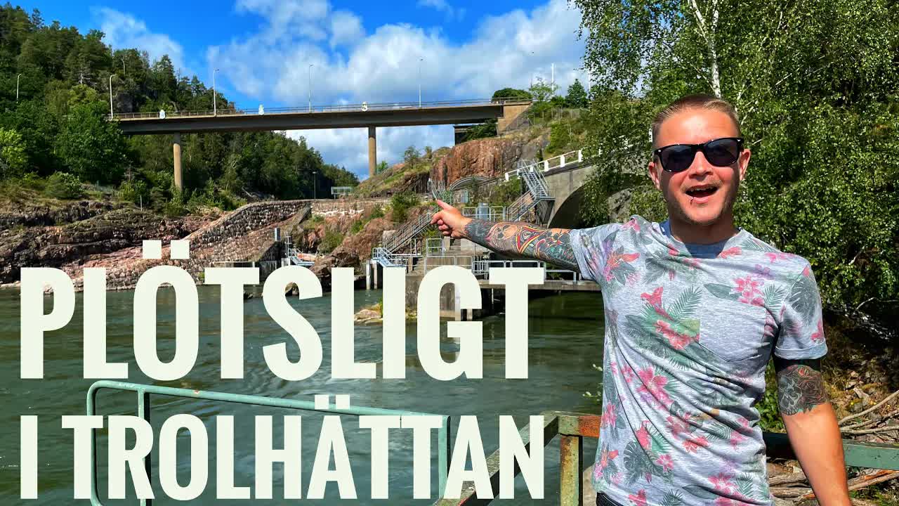 Utflykt till Trollhättan: Kyrka, Bro och Max Steik