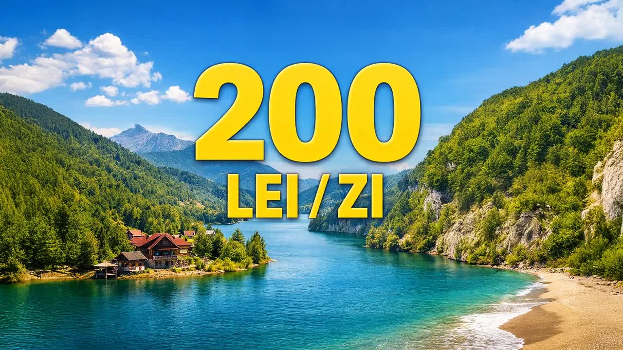 7 Destinații Ieftine în România cu Sub 200 RON pe Zi