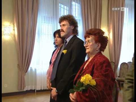 Hochzeit von Trude und Franz in Wien