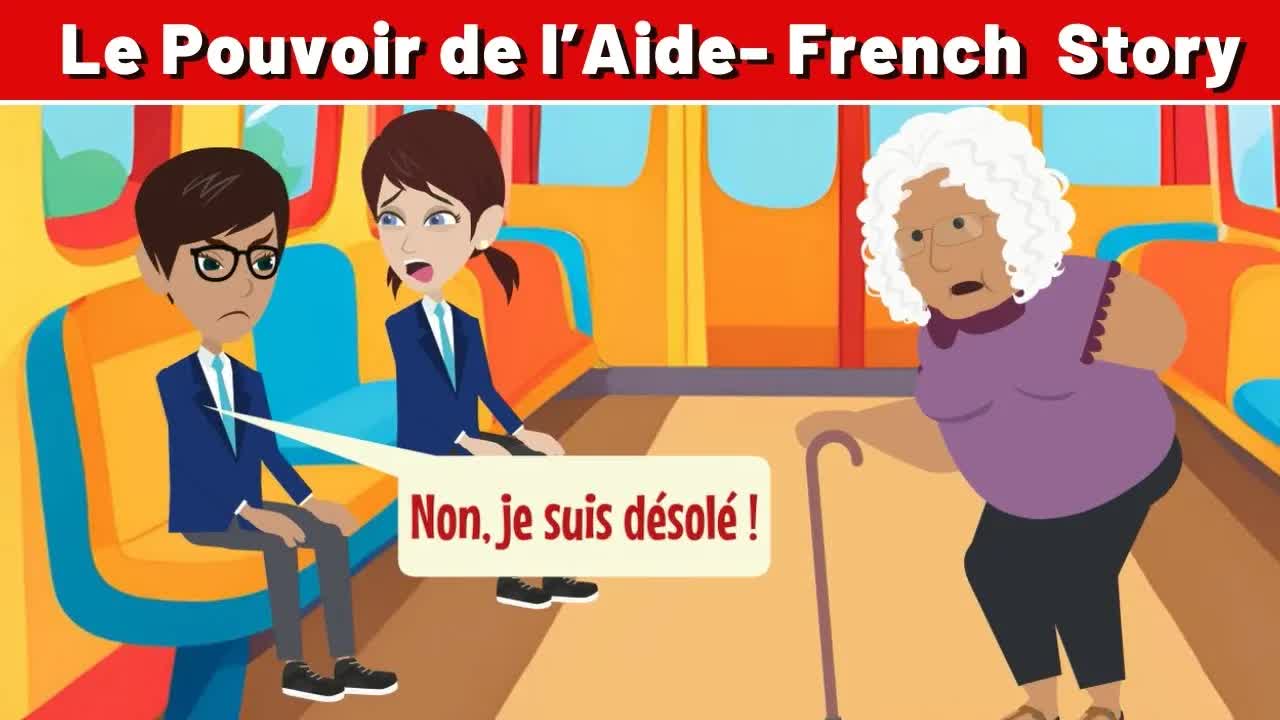 Le Pouvoir de l'Aide: Histoire Éducative pour Apprendre le Français