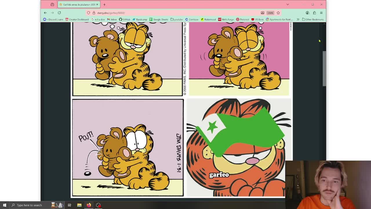 Legante Garfield: Ĉapitro 6 kaj 7 en Esperanto