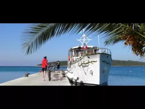 Fantastisk båtcykling i Kroatien