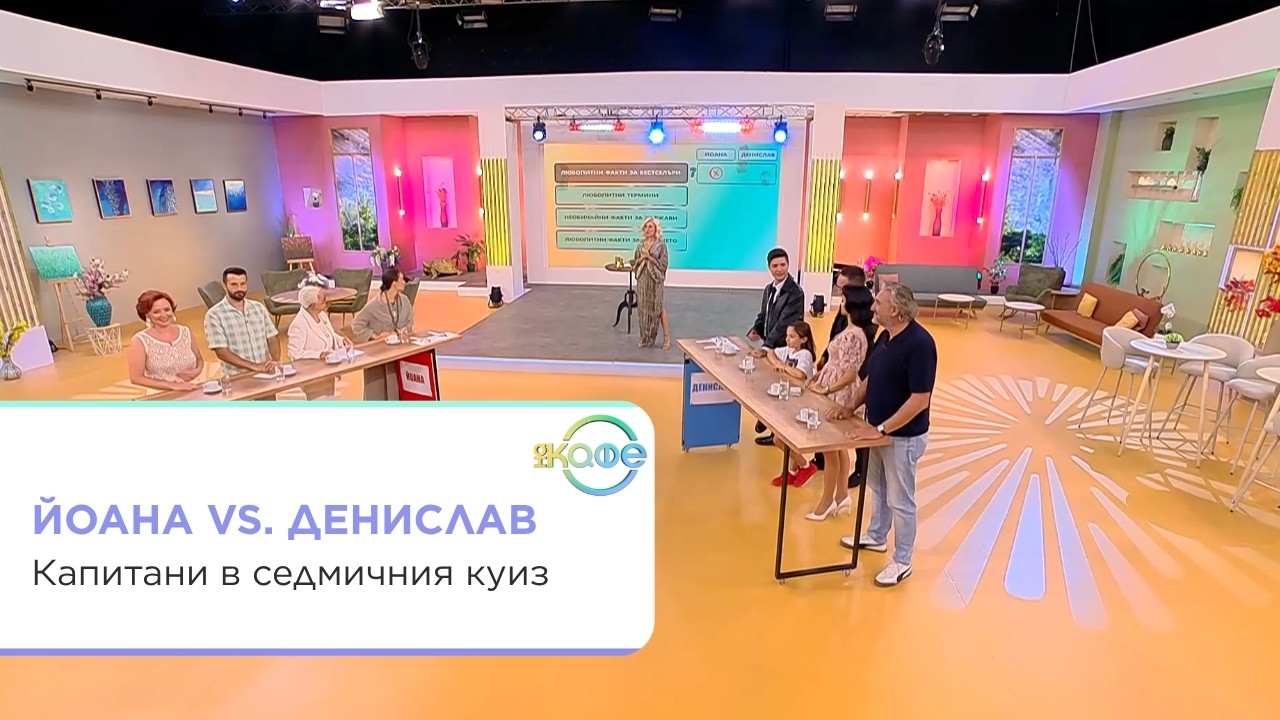 Йоана срещу Денислав в седмичния куиз на На кафе