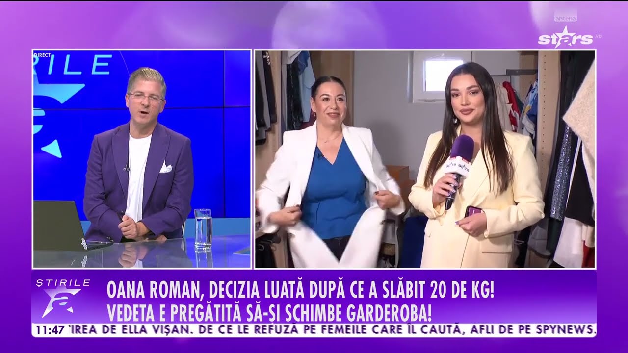 Oana Roman slăbește 20 de kg și își schimbă garderoba