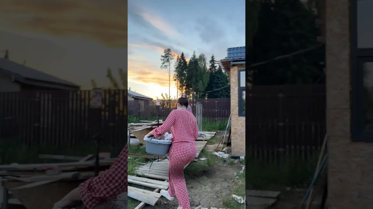 Стирка и ремонт в маленьком доме: бытовые будни