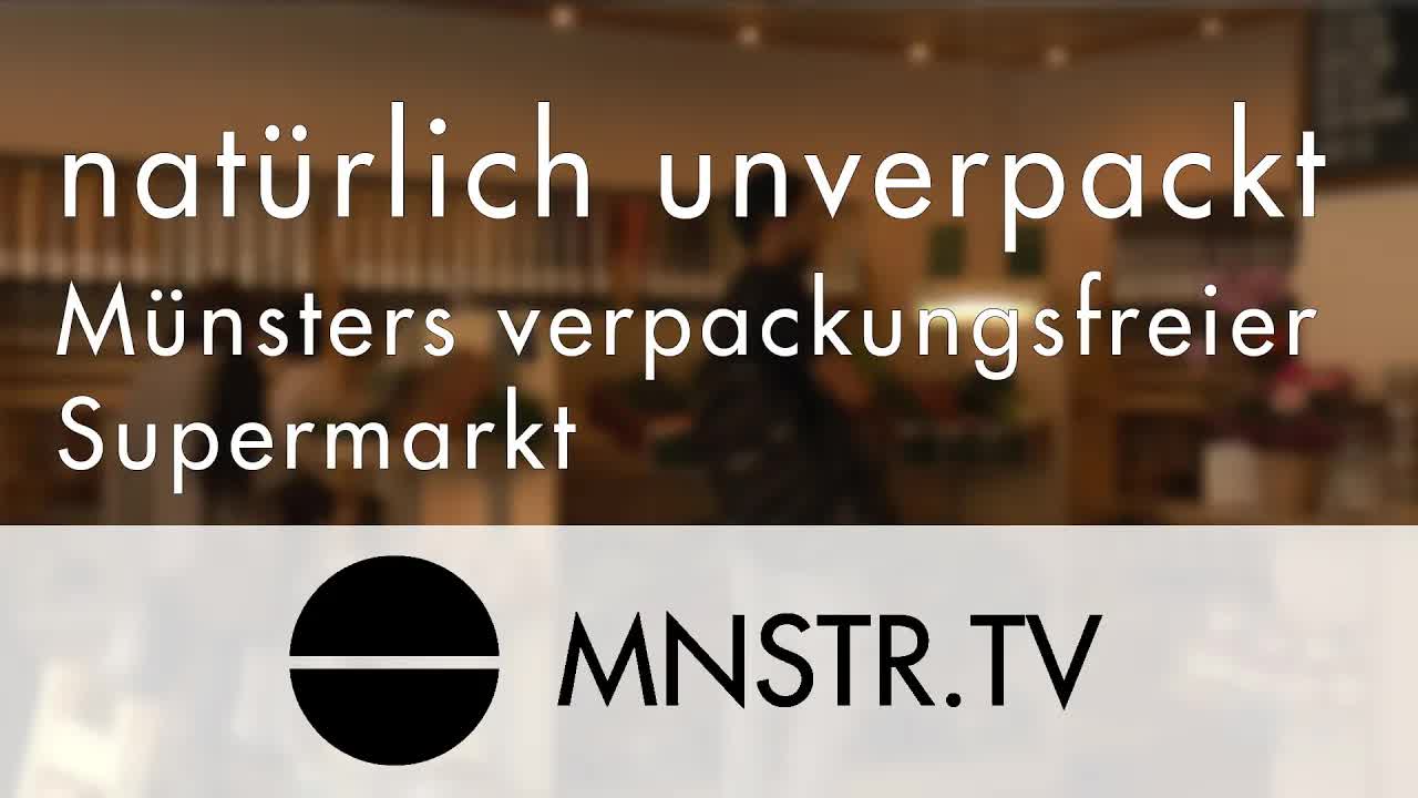 Eröffnung eines verpackungsfreien Supermarkts in Münster