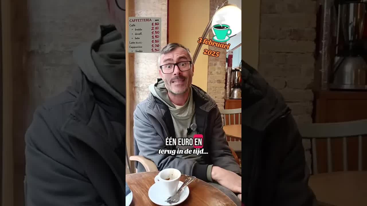 Hoeveel kost een koffie bij jou?