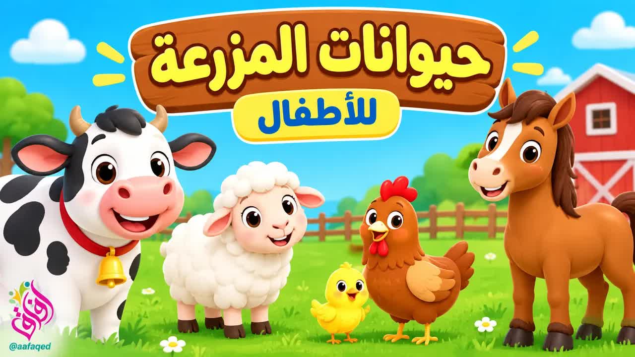تعريف حيوانات المزرعة للأطفال