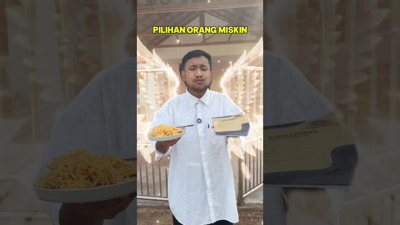 Pilih Buku atau Makanan?