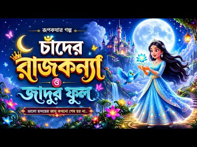 চাঁদের রাজকন্যা ও জাদুর ফুল