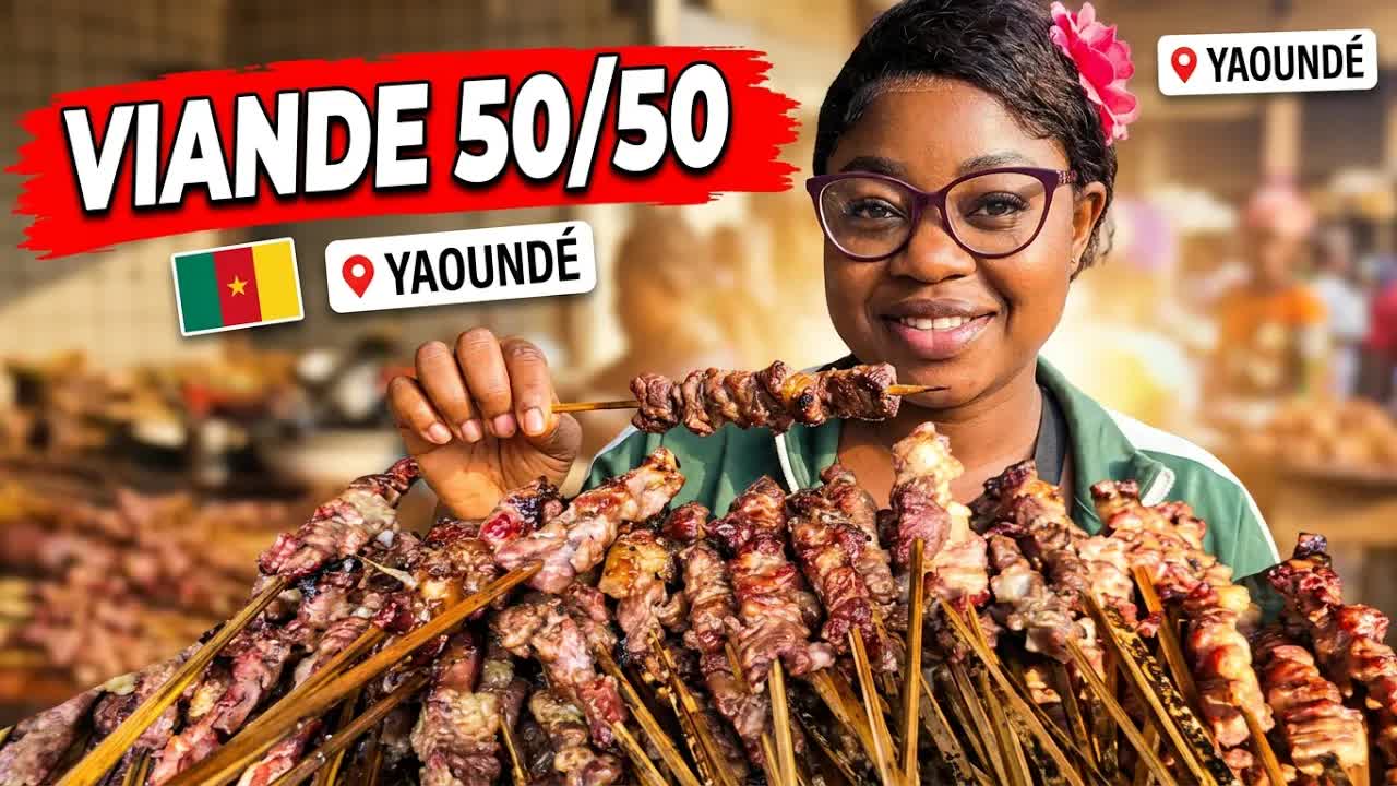 Immersion au marché Mokolo et dégustation 50-50
