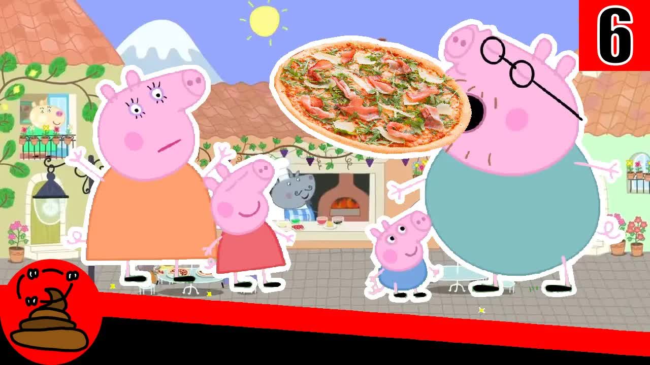Peppa Wutz im Urlaub mit der Familie