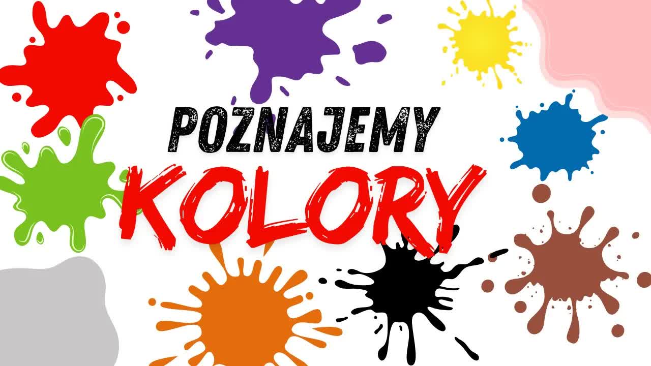 Kolory w piosence dla dzieci