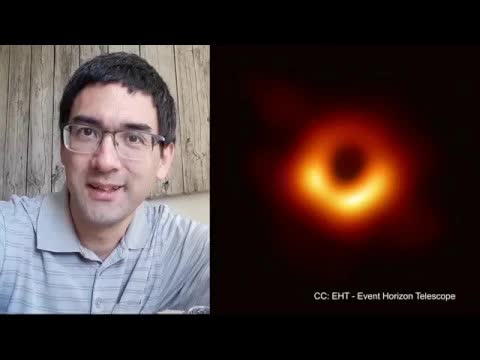 La unua bildo de nigra truo