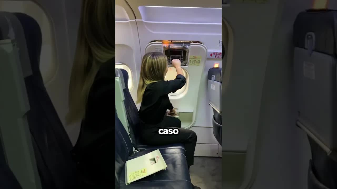 Si può aprire la porta di emergenza in volo?