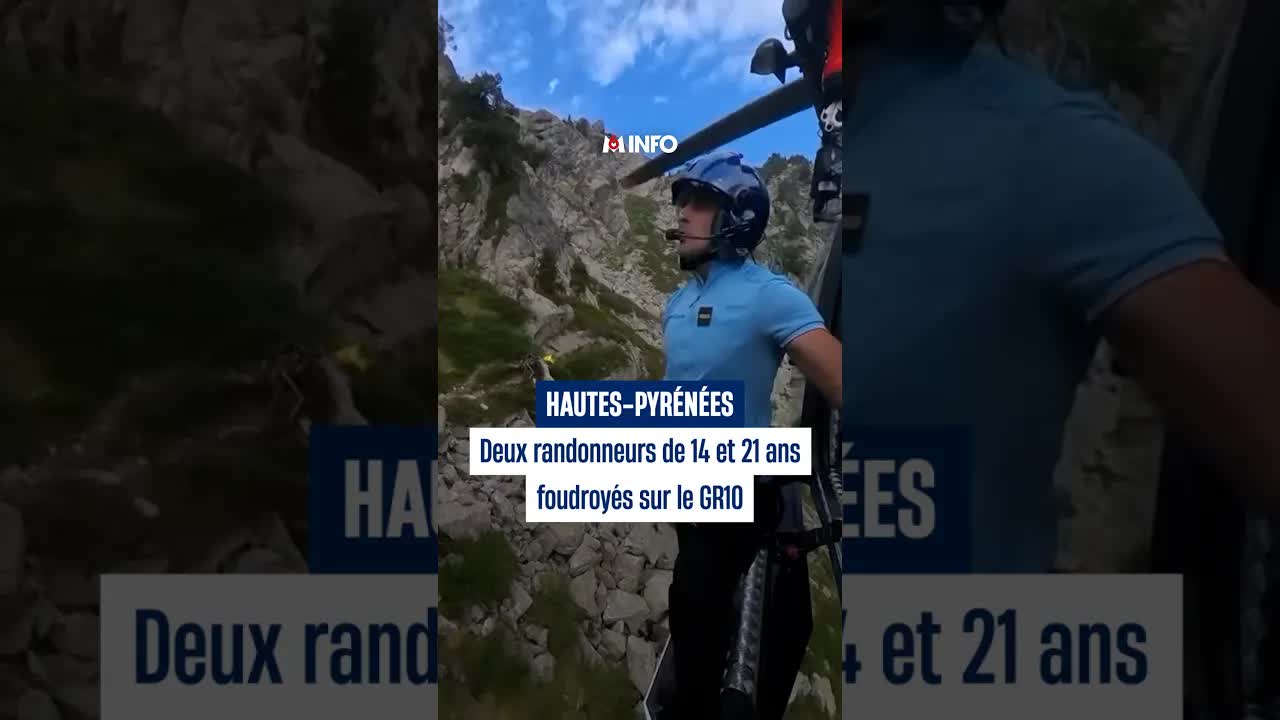 Deux randonneurs foudroyés dans les Hautes-Pyrénées
