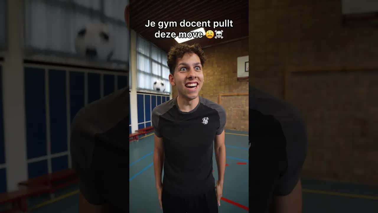 Teams maken op de gym met vrienden