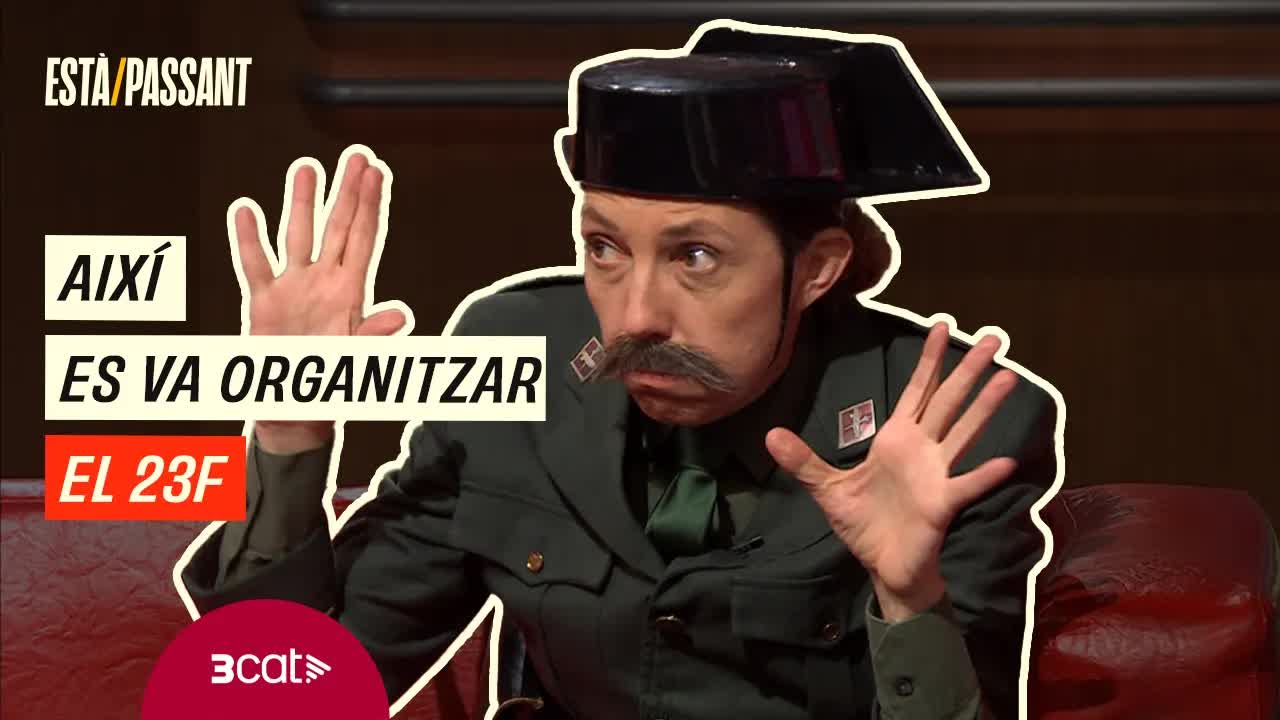 Entrevista còmica sobre el cop d'estat del 23-F
