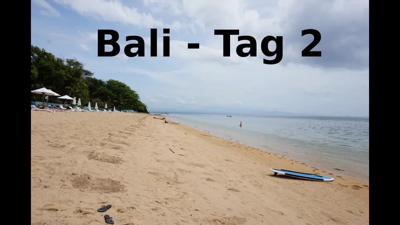 Tagebuch von Bali: Strand und Schildkröten