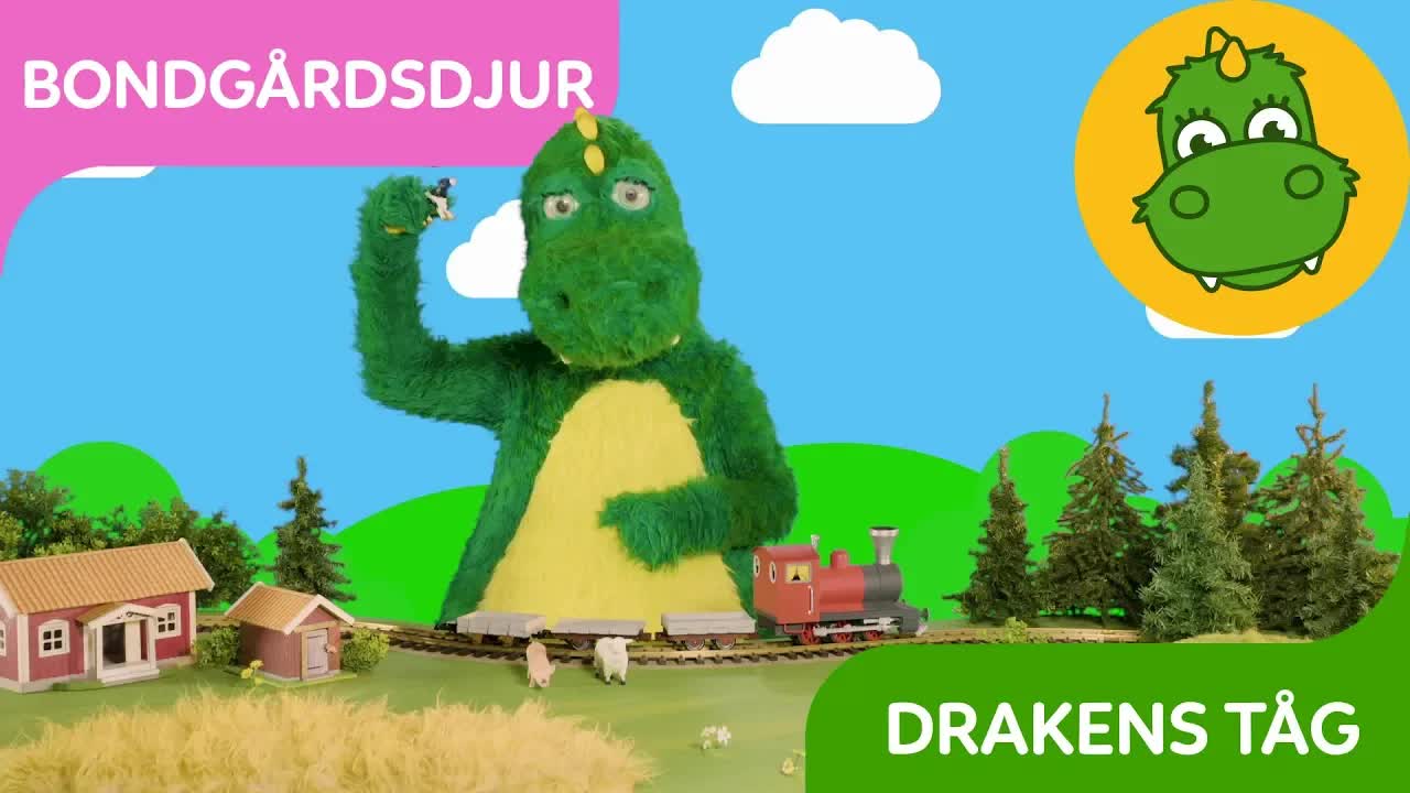 Drakens Tåg: Bondgårdens Djur och Deras Ljud