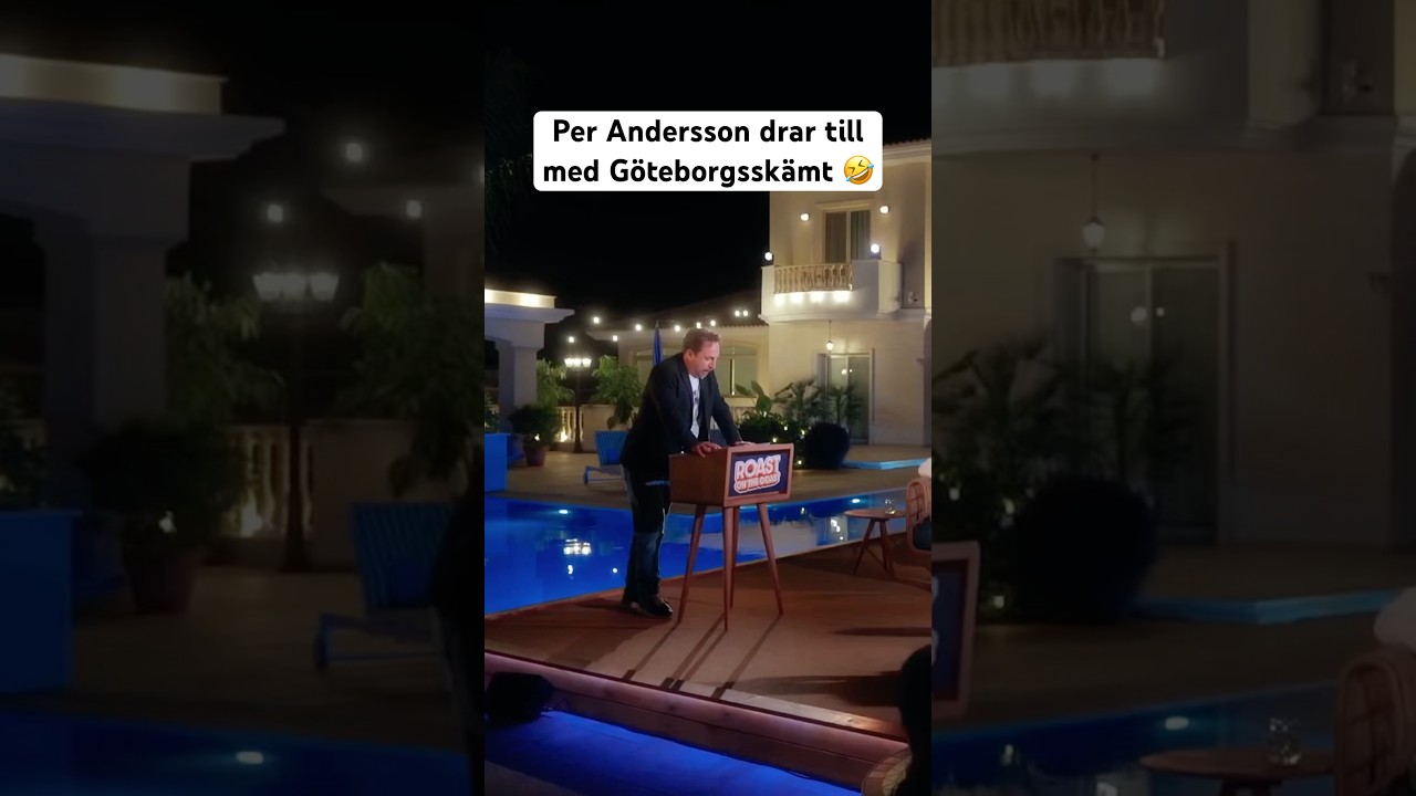 Per Andersson drar Göteborgs-skämt