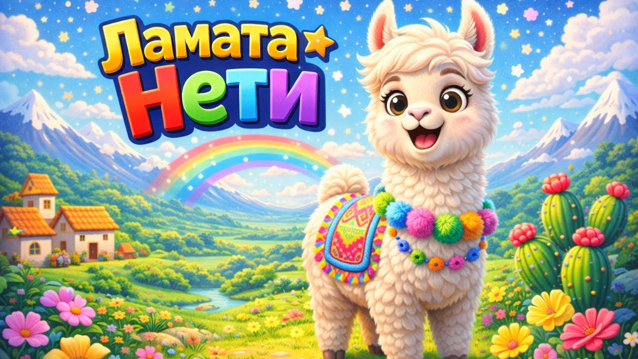 Ламата Нети – весела детска песен за учене