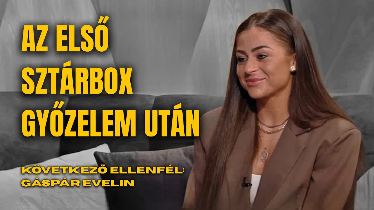 Odett Bernát interjúja a sztárbox győzelem után