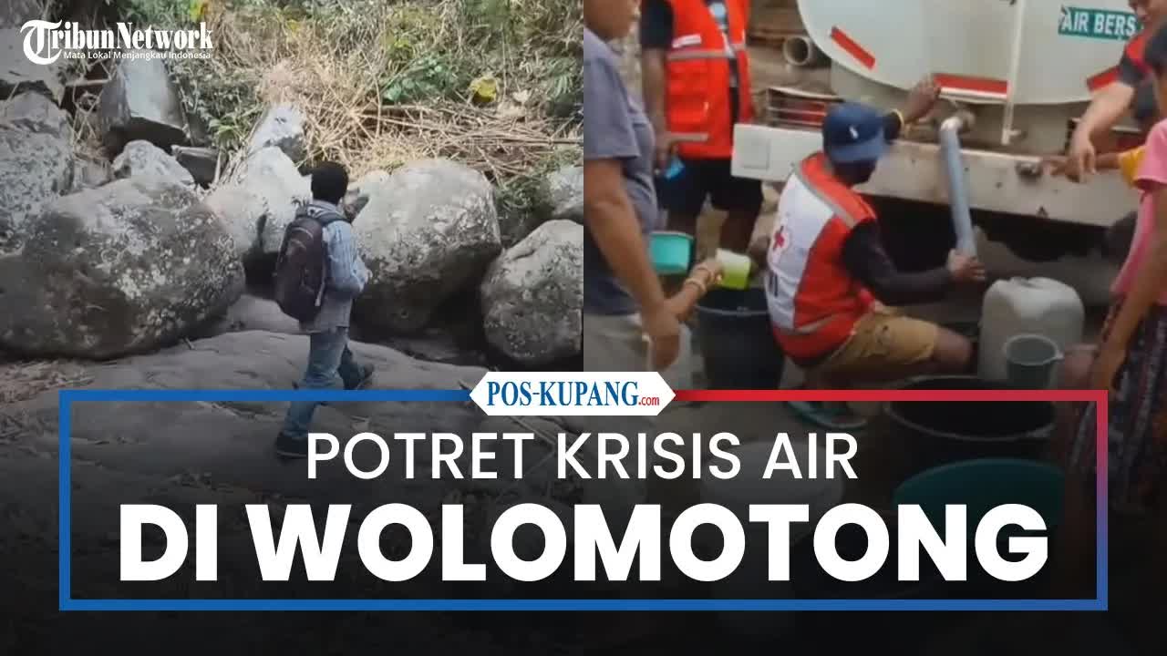 Krisis Air Bersih di Desa Wolomotong Sikka