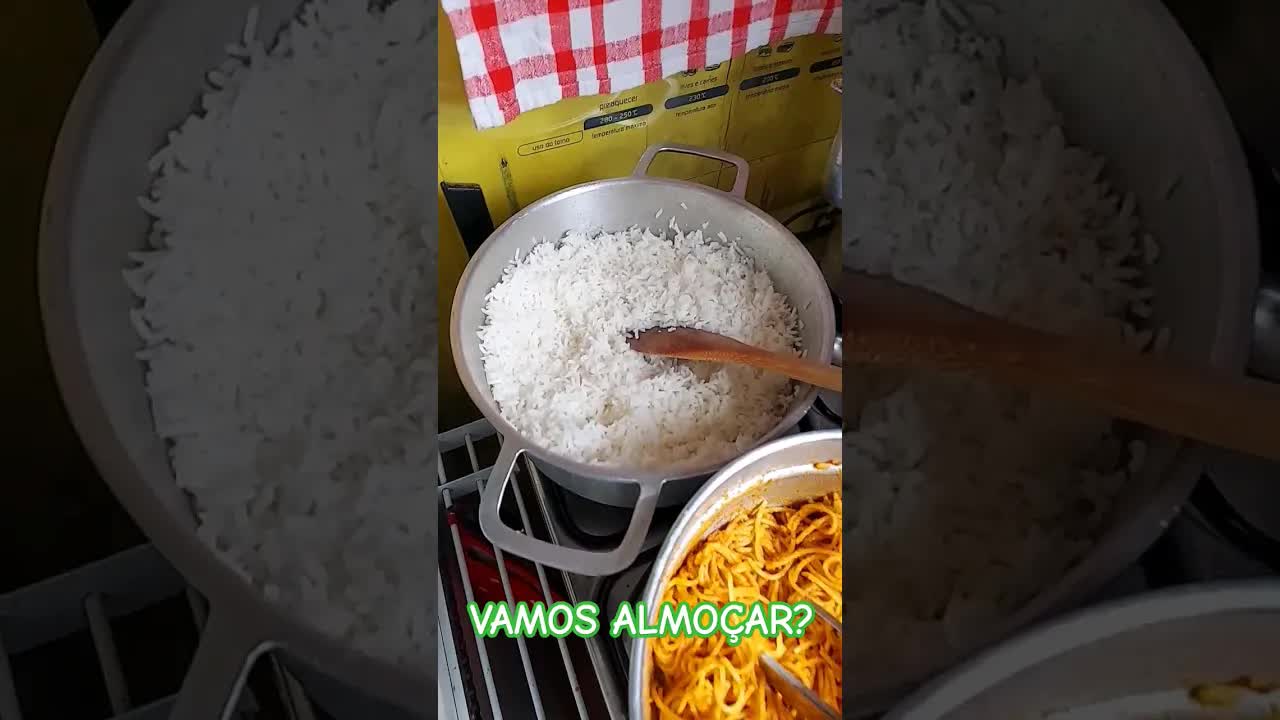 Almoço de Domingo com Feijão e Churrasco