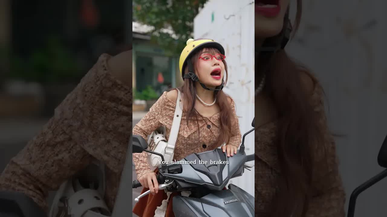 Phản ứng khi gặp phanh gấp trên đường