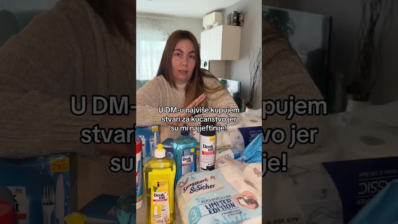 Kupovina u DM-u: što uzimam za kućanstvo